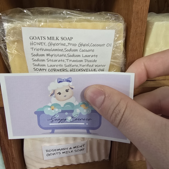 Banana Cream Pie Goat Milk Soap - Picture 2 of 2